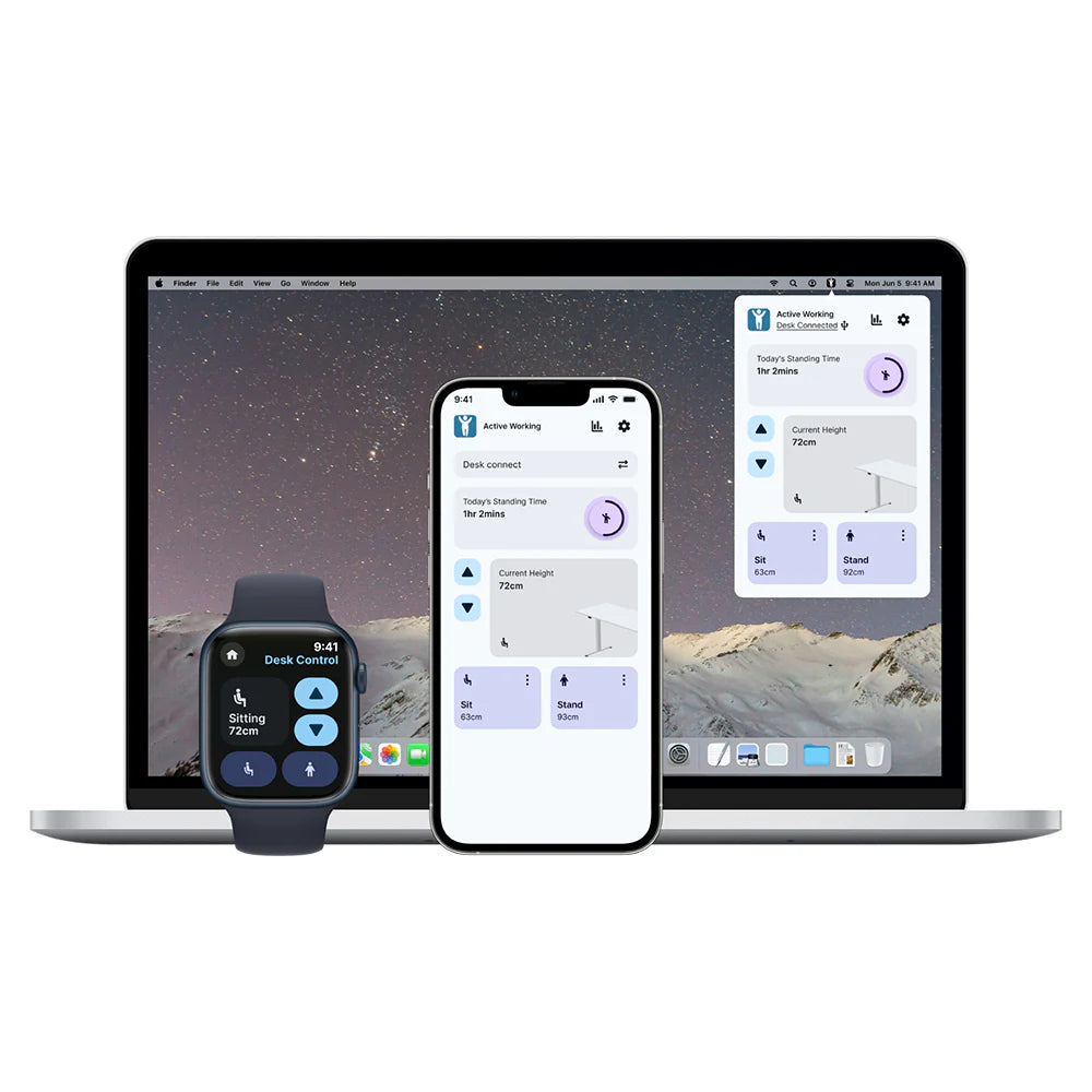 Yo-Yo DESK ALERT 2+ Extra Height Standing Desk with Bluetooth Control