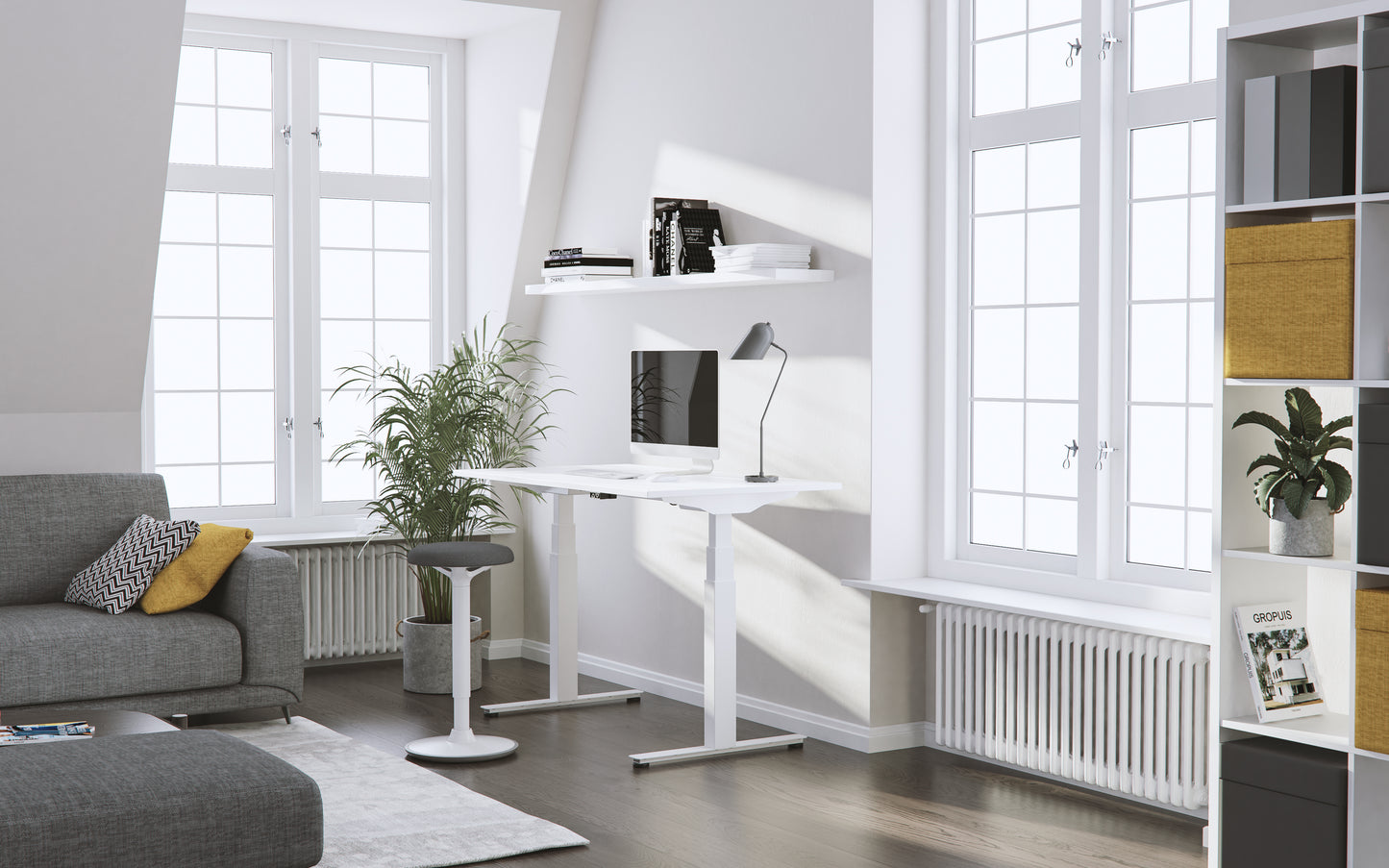 Yo-Yo DESK PRO 3 Premium 3-Leg Standing Desk